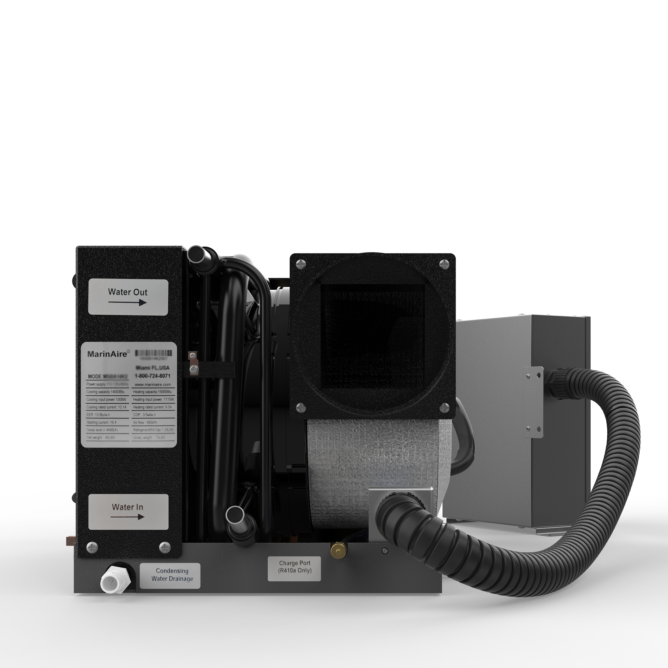 6,000 BTU Self-Contained Marine Air Conditioner & Heat Pump (110-120V)