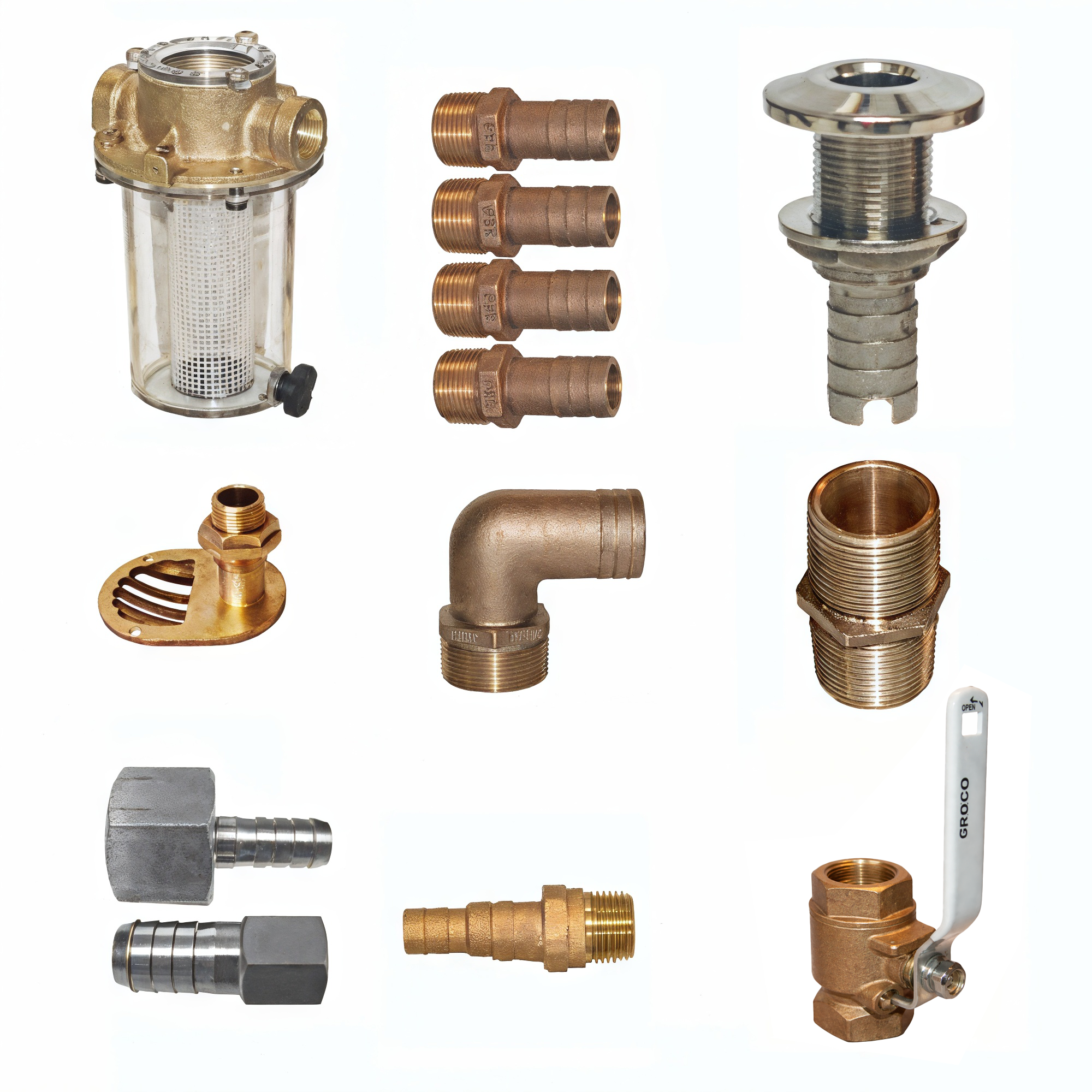 Premium Marine Air Conditioner Installation Kit for 3000 ~ 9000 btu