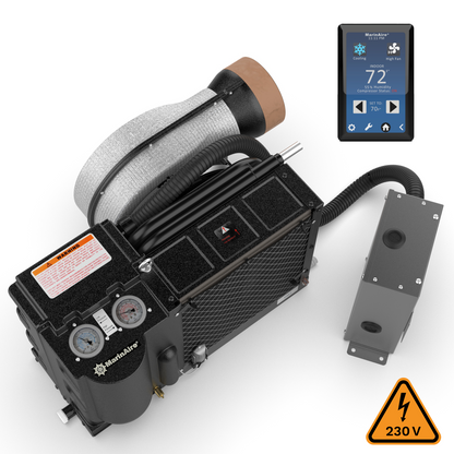 11,000 BTU Self-Contained Marine Air Conditioner & Heat Pump (208-230V)