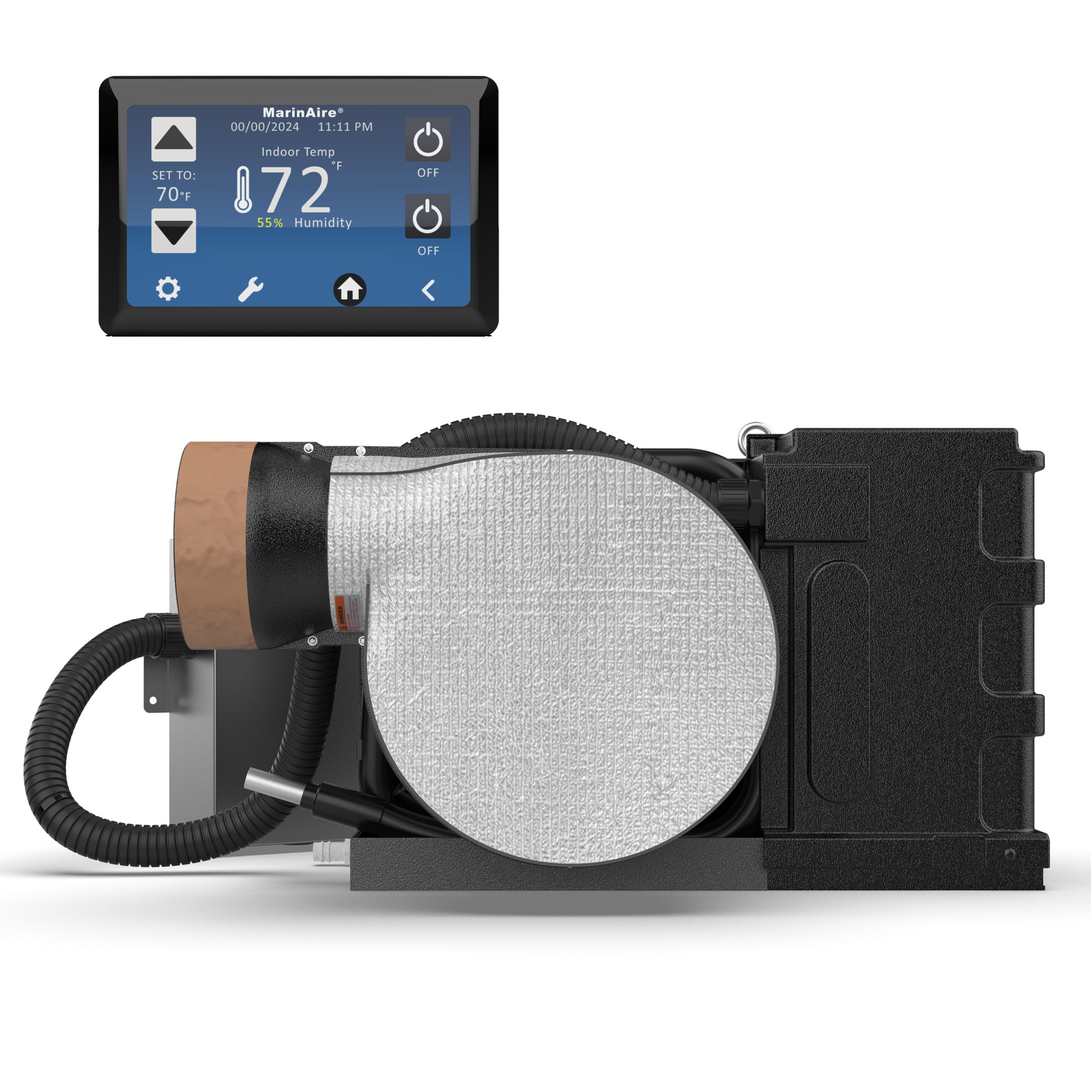 14,000 BTU Self-Contained Marine Air Conditioner & Heat Pump (208-230V)