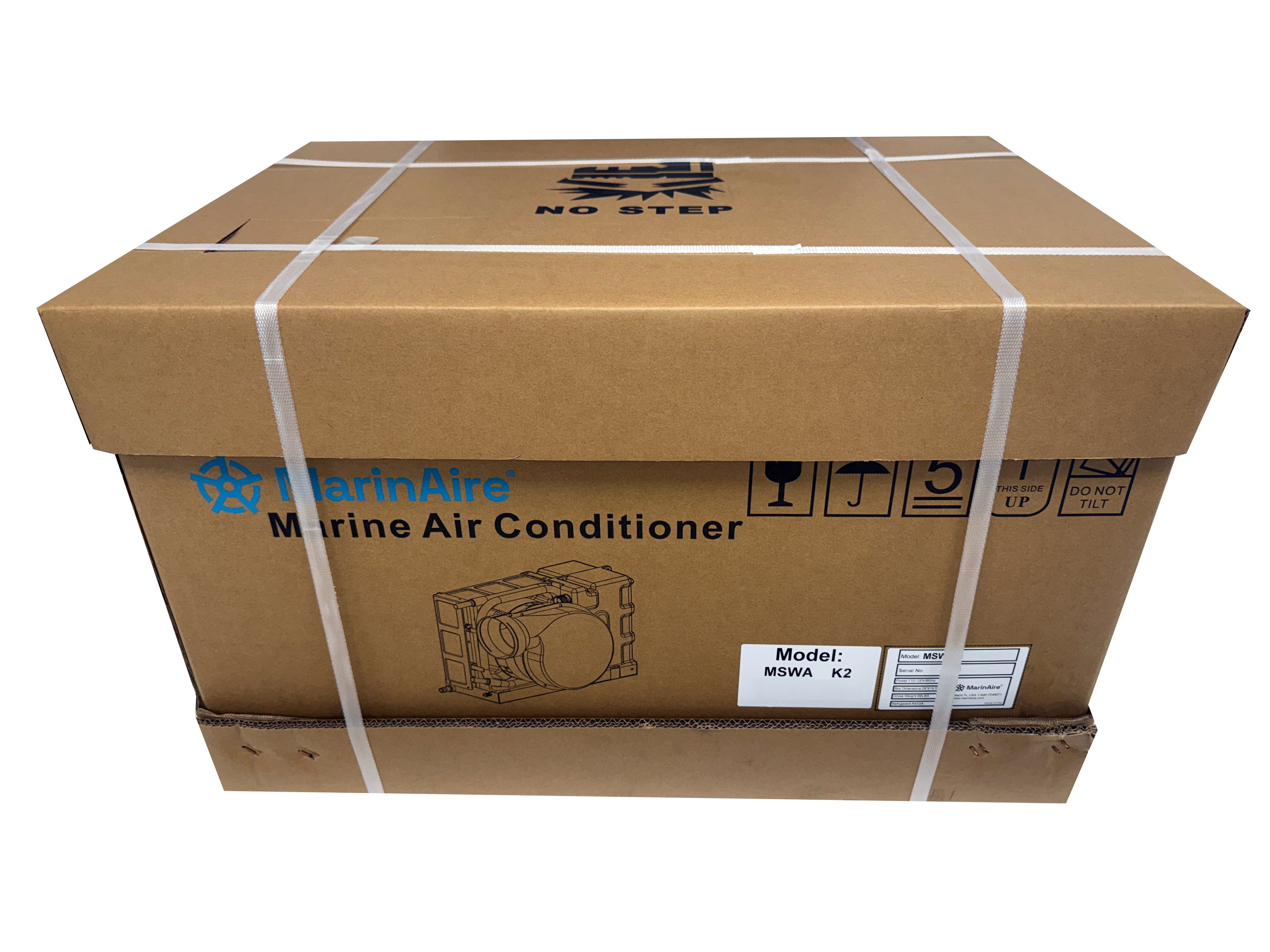 11,000 BTU Self-Contained Marine Air Conditioner & Heat Pump (110-120V)