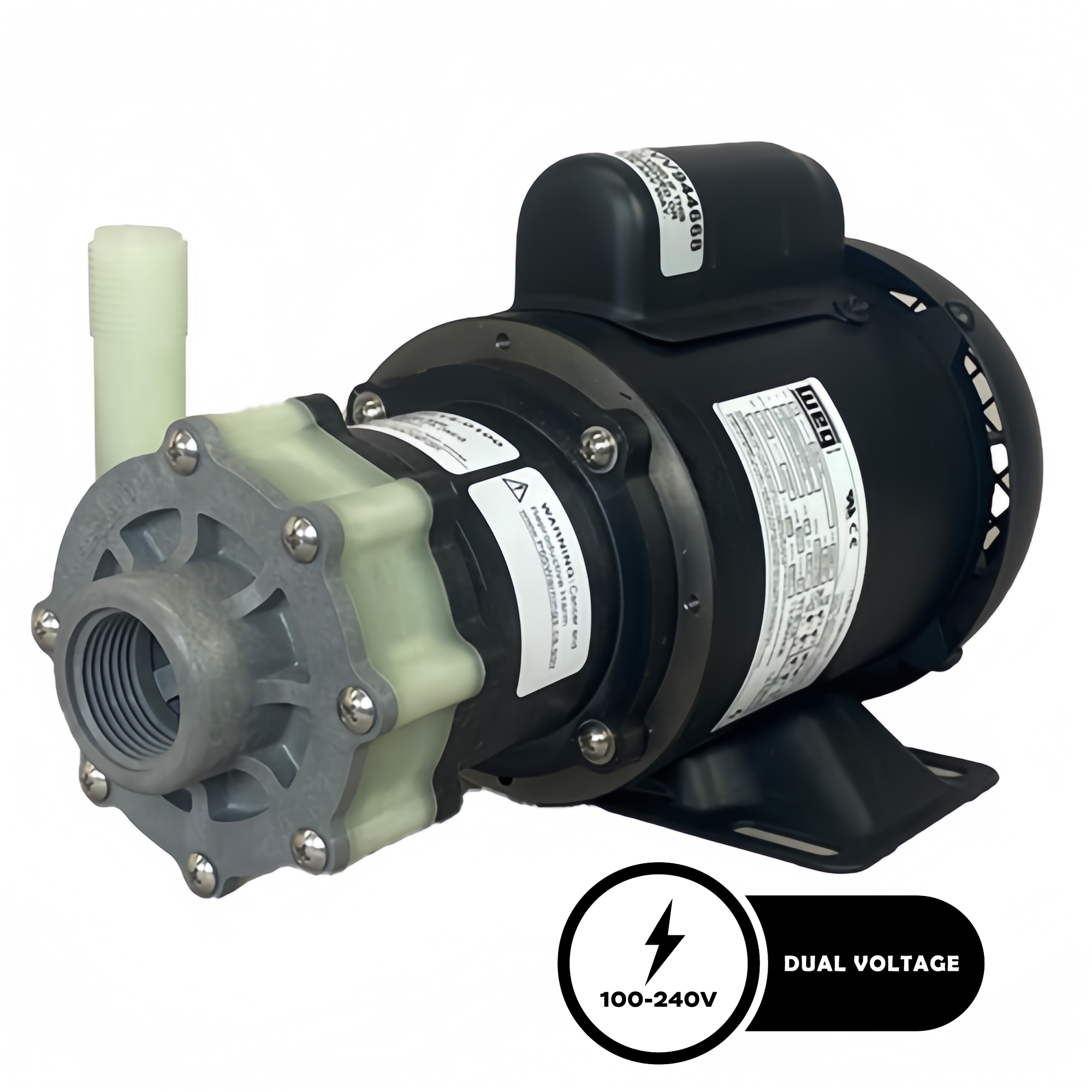 1000 GPH 110-230V TE-5M-MD DUAL VOLTAGE SEAL-LESS PUMP