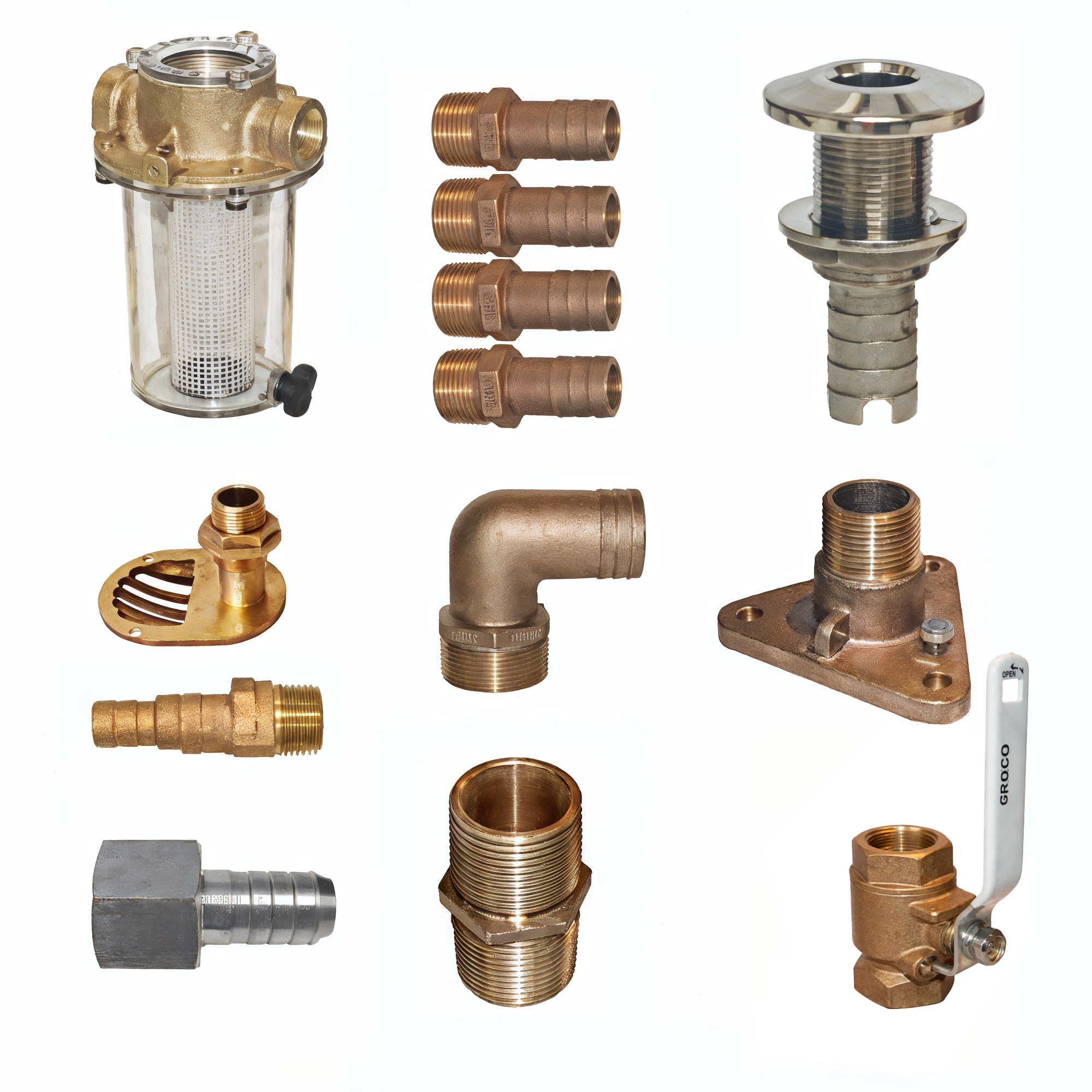 Premium Marine Air Conditioner Installation Kit for 10000 ~ 16000 btu