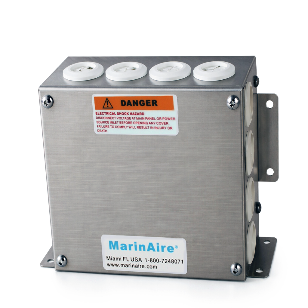 Marine Air conditioner Pump Relay Panel, 1 to 8 AC units, 110 ~230V/50-60Hz