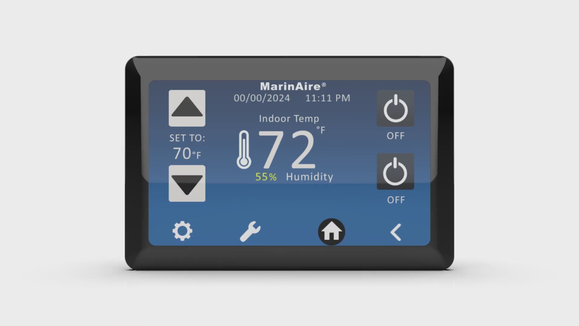 MarinAire Neption Touchscreen Marine Thermostat – Color Display, Wi-Fi
